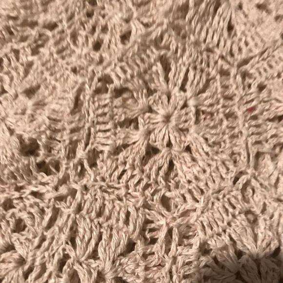 Valerie Stevens- pure linen natural color boho weave sweater Small - Picture 2 of 13